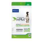 VIRBAC HPM ADULT WITH SALMON NEUTERED & ENTIRE CAT x 3kg MASCOTAS - Imagen 2