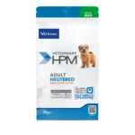 VIRBAC HPM ADULT NEUTERED DOG SMALL & TOY - Control de Peso y Salud Dental - 3 kg - Imagen 2