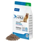 VIRBAC HPM SENIOR NEUTERED DOG LARGE & MEDIUM – Vitalidad, Proteccion Celular y Soporte Articular – 3 kg