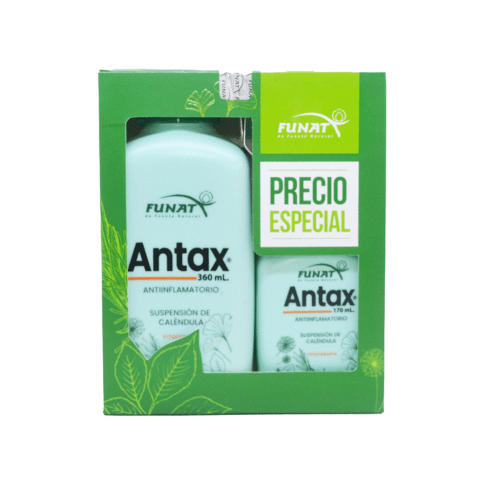 ANTAX SUSPENSION - Alivio para Acidez e Indigestion - FUNAT - Combo x 360 ml + 170 ml PRECIO ESPECIAL - Imagen 1