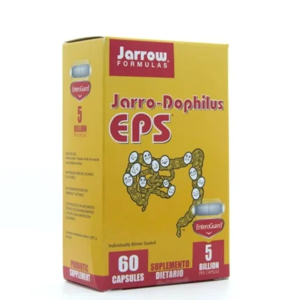 BIENESTAR Y NUTRICION B-FORMULA – Complejo B Optimizado para Energia y Estres – JARROW FORMULAS – 100 CAP B12 JARRODOPHILUS EPS Sistema avanzado de probioticos con recubrimiento enterico JARROW FORMULAS 60 CAP