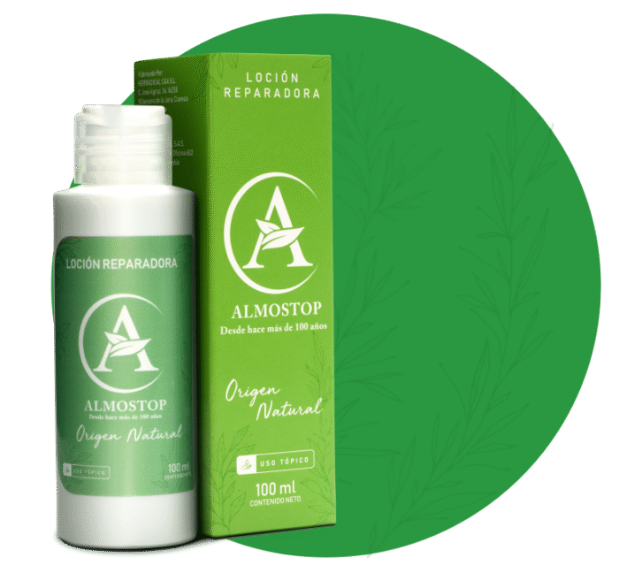 ALMOSTOP ? Locion Natural Reparadora para Zonas Sensibles ? NUTRAHAN SAS ? 100 ml - Imagen 1