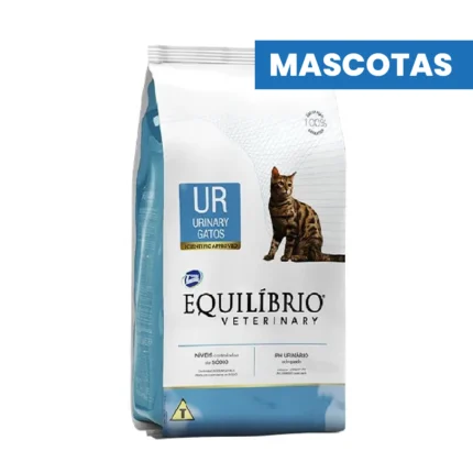 MASCOTAS EQUILIBRIO Alimento Veterinario Urinary Felino – Disolucion de Urolitos y Control de pH – Salud Urinaria Felina – 2kg – ADM ADM
