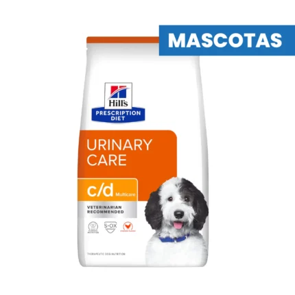 HILL'S Prescription Diet - C/D Multicare - URINARY CARE - Alimento Seco para Perros - Apoyo Urinario, Reduce Riesgo de Calculos - 3.85kg