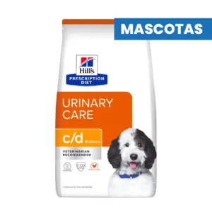MASCOTAS HILL’S Prescription Diet – C/D Multicare – URINARY CARE – Alimento Seco para Perros – Apoyo Urinario, Reduce Riesgo de Calculos – 1.5kg ALIMENTOS VET