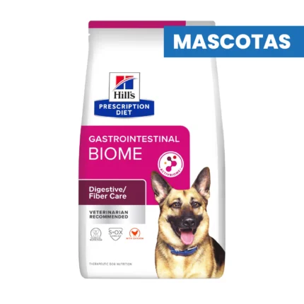 HILL'S Prescription Diet - GASTROINTESTINAL BIOME - Alimento Seco para Perros - Alto en Fibra, Mejora Heces en 24 Horas - 3.62kg