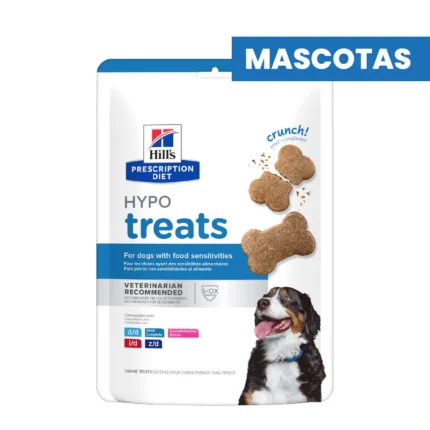 HILL'S Prescription Diet - HYPO TREATS - Premios Hipoalergenicos con Proteina Hidrolizada - Apoyo para Sensibilidades Alimentarias y Piel Sana - 340g