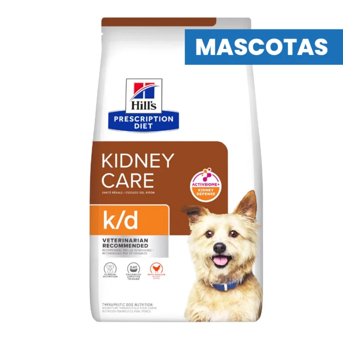 HILL'S Prescription Diet - K/D KIDNEY CARE - Alimento Seco para Perros - Apoyo Renal y Cardiovascular - 1.5kg - Imagen 1