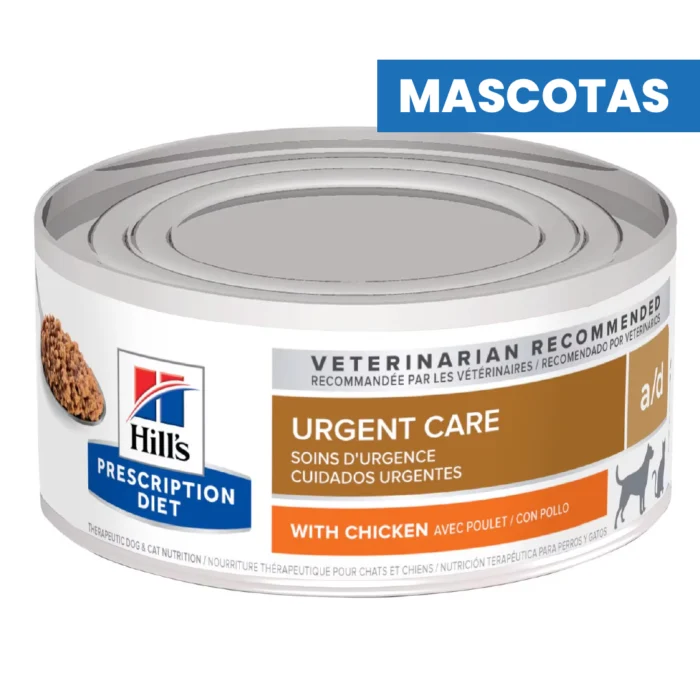 HILL'S Prescription Diet - PACK x 6 - A/D Alimento Humedo para Perros/Gatos - Recuperacion Nutricional, Fomenta la Alimentacion Post-Cirugia/Enfermedad - 5.5OZ - Imagen 1