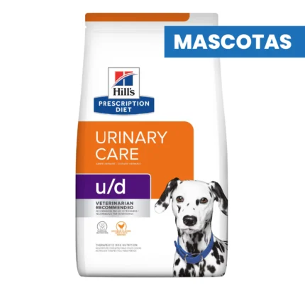 HILL'S Prescription Diet - U/D URINARY CARE - Alimento Seco para Perros - Apoyo para la Salud de la Vejiga, Control de Minerales - 3.85kg