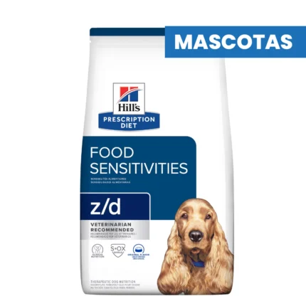 HILL'S Prescription Diet - Z/D ALERGIAS ALIMENTARIAS - Alimento para Perros - Mejora Piel y Pelaje - 3.62kg
