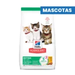 HILL'S SCIENCE DIET KITTEN - Nutricion para Crecimiento Saludable - GATITOS Y GATAS GESTANTES - Inmunidad Fuerte, Digestion sana, Minerales Balanceados - 3,18kg