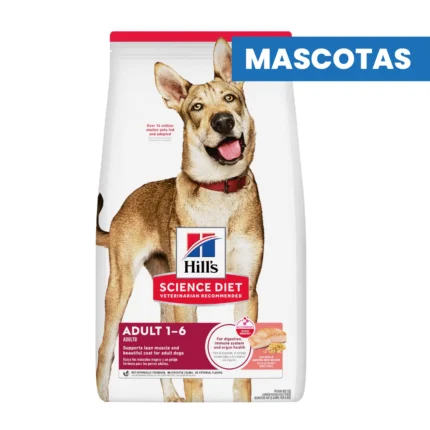 MASCOTAS HILL’S – PUPPY Small Bites – Sabor Delicioso, Formulacion Precisa – Optimo Comienzo en la Vida Cachorros – 2.04kg ALIMENTOS VET HILL'S - ADULT 1-6 Original Pollo - Cordero y Arroz - Beneficios Antioxidantes Comprobados - Nutricion para Energia y Pelaje Brillante - 3kg