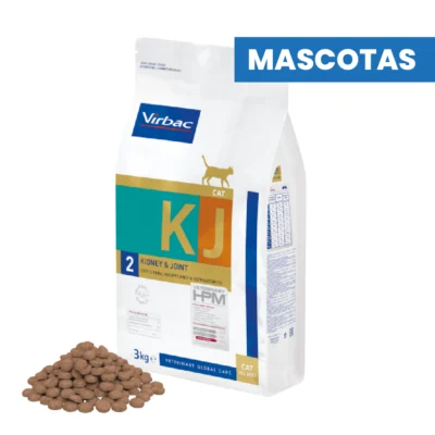 MASCOTAS VIRBAC HPM CAT KIDNEY & JOINT 2- Soporte Renal  y Articular – 1.5 kg ALIMENTOS VET