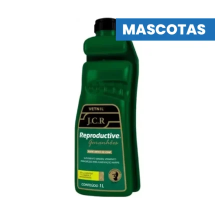 VETNIL REPRODUCTIVE GARANHOES J.C.R. - Suplemento Nutricional para Sementales - Mejora la Funcion Reproductiva - 1LT - Veterinario de Caballos