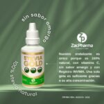 STEVIA GOLD – Endulzante liquido con vitamina C sin calorias – ZAC PHARMA – Gotero x 30 mL