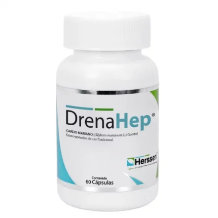 DRENAHEP ? Apoyo Hepatico Natural con Silimarina ? HERSSEN ? 60 Capsulas