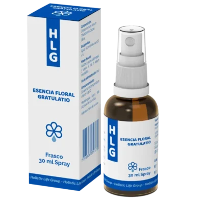 BIENESTAR Y NUTRICION ESENCIA FLORAL GRATULATIO – Spray Sublingual para Bienestar Emocional – HLG – 30 ml ESENCIAS FLORALES