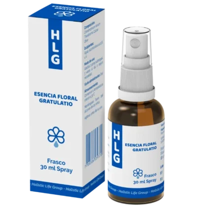 ESENCIA FLORAL GRATULATIO - Spray Sublingual para Bienestar Emocional - HLG - 30 ml
