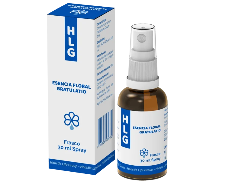 BIENESTAR Y NUTRICION ESENCIA FLORAL GRATULATIO – Spray Sublingual para Bienestar Emocional – HLG – 30 ml ESENCIAS FLORALES
