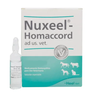 MASCOTAS NUXEEL HOMACCORD AD US VET, AMPOLLA x 5 ML (Unidad) HEEL VETERINARIO HEEL VET