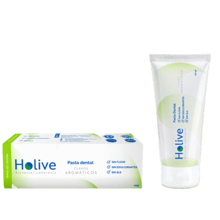 Pasta Dental Clavos Aromáticos - Antiséptica, Refrescante y Libre de Flúor - HLG - 110 g