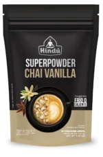 Superpowder Chai Vanilla - Mezcla en Polvo de Té Negro con Especias y Sabor a Vainilla - Hindú - 100 g
