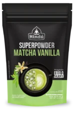 Superpowder Matcha Vanilla -  Mezcla en Polvo de Té Matcha con Sabor a Vainilla - Hindú - 100 g