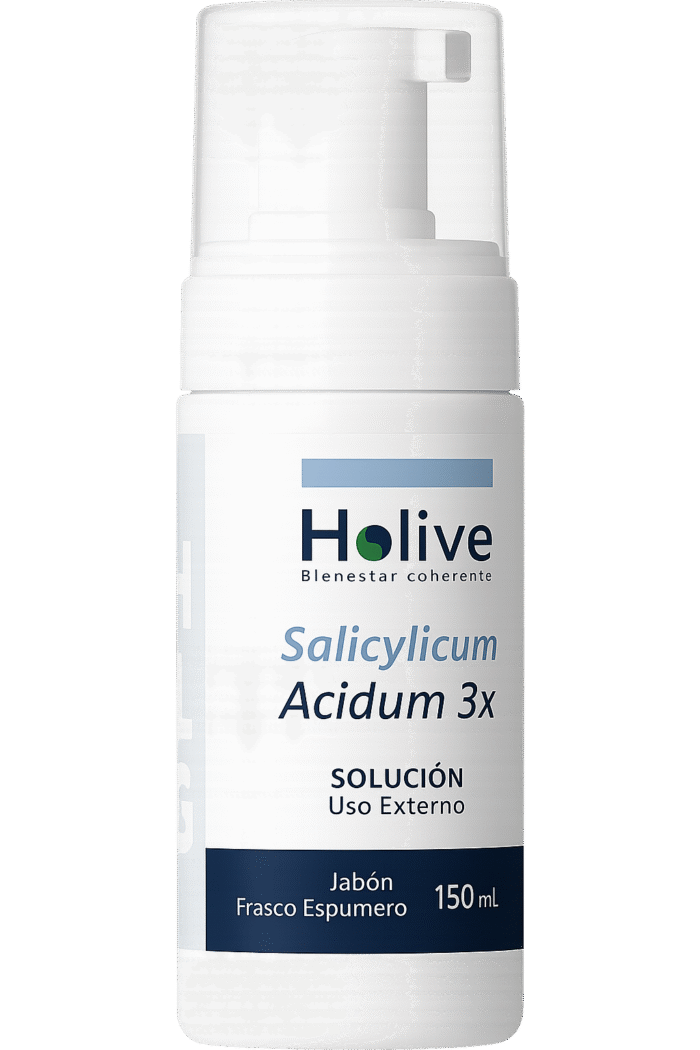 Salicylicum Acidum 3x - Espumero Homeopático para Afecciones de la Piel - HLG -150 ml - Imagen 1