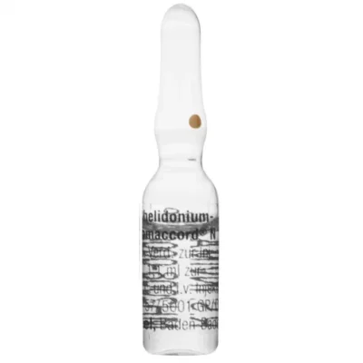 SALUD Y MEDICAMENTOS CHELIDONIUM HOMACCORD AMPOLLA X 1 ML HEEL (Unidad) ALIVIO DEL DOLOR