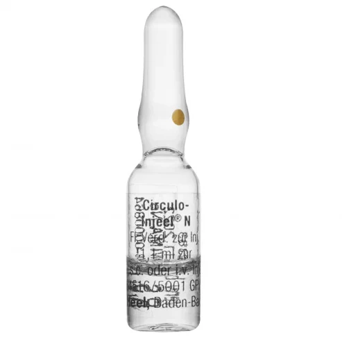SALUD Y MEDICAMENTOS CIRCULO INJEEL AMPOLLA X 1 ML HEEL (Unidad) CARDIOVASCULAR Y CIRCULACION CIRCULO INJEEL AMPOLLA X 1 ML HEEL (Unidad) - Imagen 1