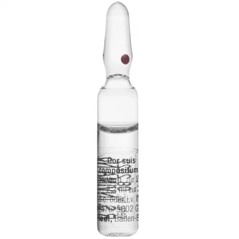 SALUD Y MEDICAMENTOS COR SUIS COMPOSITUM AMPOLLA X 2 ML HEEL (Unidad) CARDIOVASCULAR Y CIRCULACION COR SUIS COMPOSITUM AMPOLLA X 2 ML HEEL (Unidad) - Imagen 1