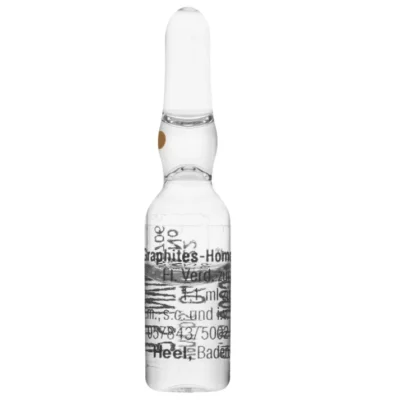 FARMACIA HOMEOPATICA GRAPHITES HOMACCORD AMPOLLA X 1 ML HEEL (Unidad) CARDIOVASCULAR Y CIRCULACION