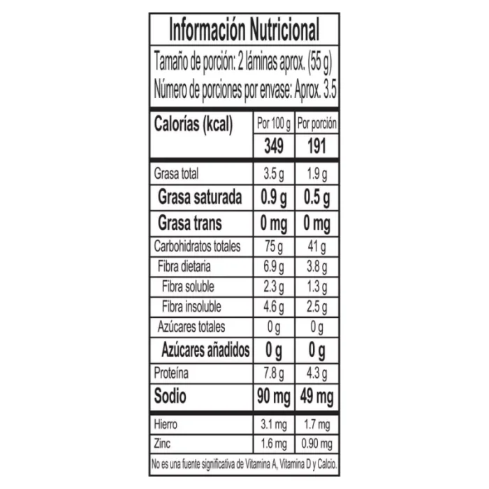 Pasta Doria Lasagna Gluten Free - DORIA - 200 gr - Imagen 2