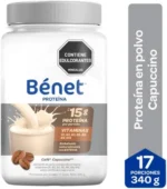 Proteína Benet Active Sabor Café Capuccino - BÉNET - 340 gr