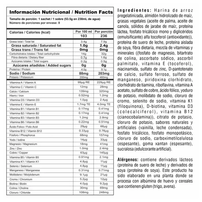 NUTRA BALANCE – complemento nutricional completo – NUTRAMERICAN – 428g - Imagen 2