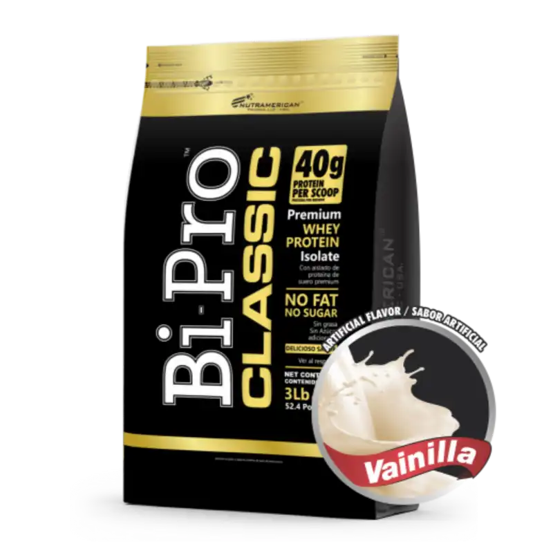 SPORTS BIPRO CLASSIC Vainilla  (Envase x 3 lb) NUTRAMERICAN BEBIDA