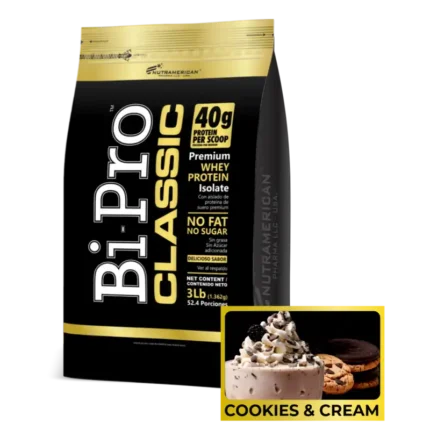 BIPRO CLASSIC Cookies & Cream (Envase x 3 lb) NUTRAMERICAN