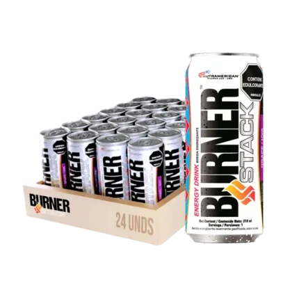 BURNER STACK LATA (Paca de 24 Unidades) NUTRAMERICAN
