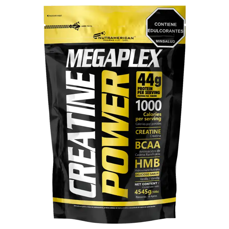 SPORTS MEGAPLEX CREATINE POWER (Bolsa x 10 lb) NUTRAMERICAN NUTRAMERICAN