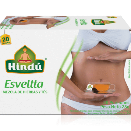 ESVELTTA MEZCLA DE HIERBAS Y TÉS - HINDÚ- 20 SOBRES