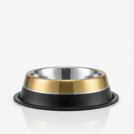 MASCOTAS CUENCO DE ACE INOX DOBLE ACABADO 17CM x 24 Oz– COMEDERO MASCOTAS – BOOL BOOL