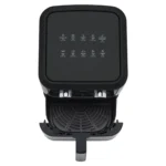 Freidora de aire Inox Negra - 6 litros - HACEB - Imagen 4