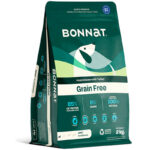 BONNAT GRAIN FREE CANINE ADULT SMALL BREEDS 2 KG, ALIMENTO MASCOTAS