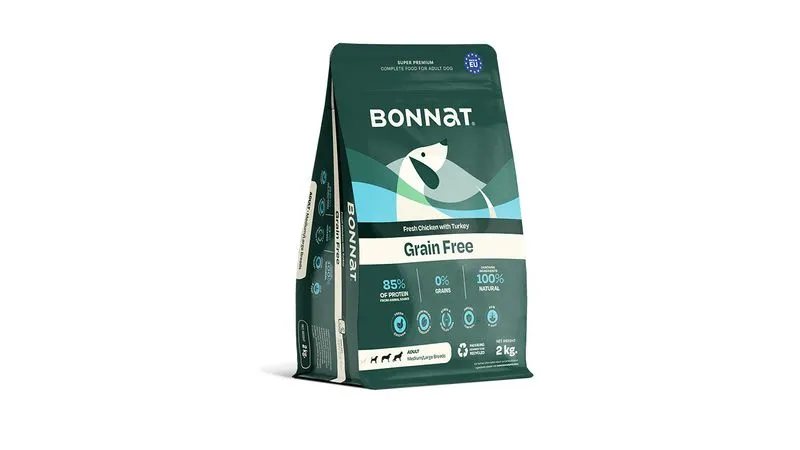 166072-800-450 BONNAT GRAIN FREE CANINE ADULT MEDIUM/LARGE BREEDS 2 KG, ALIMENTO MASCOTAS - Imagen 1